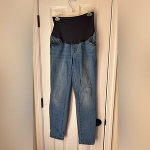 Old Navy Maternity Full-Panel Skinny Jeans - 10 Long